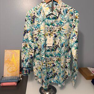 MENS' ROBERT GRAHAM BUTTON DOWN SHIRT